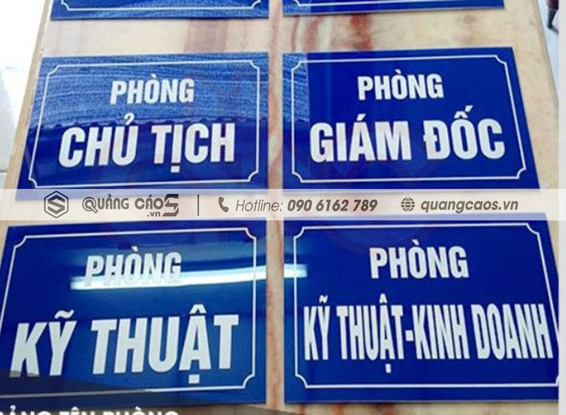 Biển phòng ban Biển phòng ban