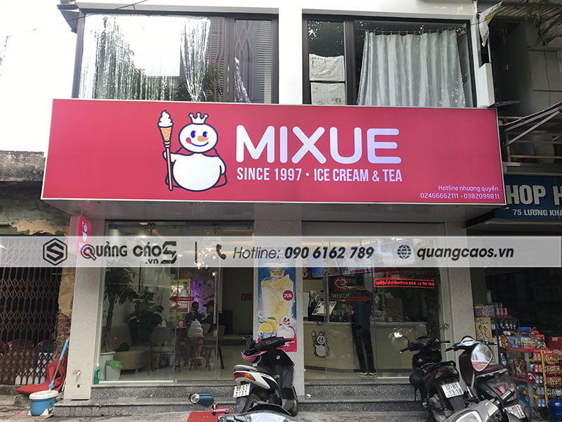 Biển quảng cáo bạt 3M in UV Biển quảng cáo bạt 3M in UV