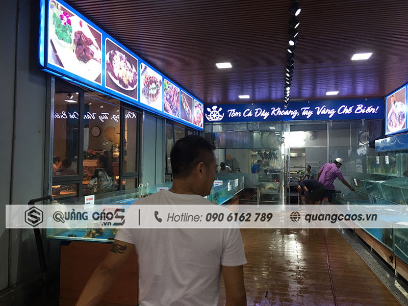 Làm biển hệ thống biển quảng cáo Nhà Hàng Hải Sản Làm biển hệ thống biển quảng cáo Nhà Hàng Hải Sản