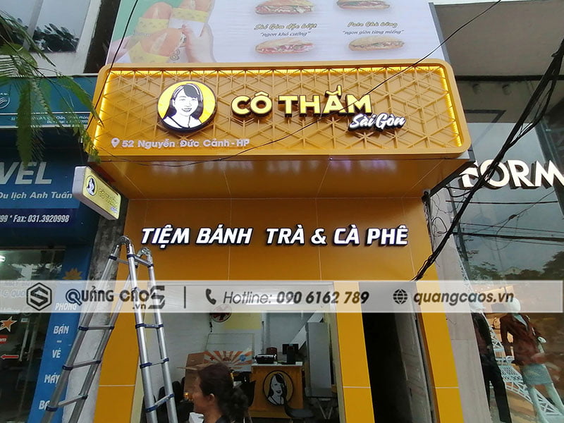 Thi công biển quảng cáo Cô Thắm Nguyễn Đức Cảnh Hải Phòng Thi công biển quảng cáo Cô Thắm Nguyễn Đức Cảnh Hải Phòng