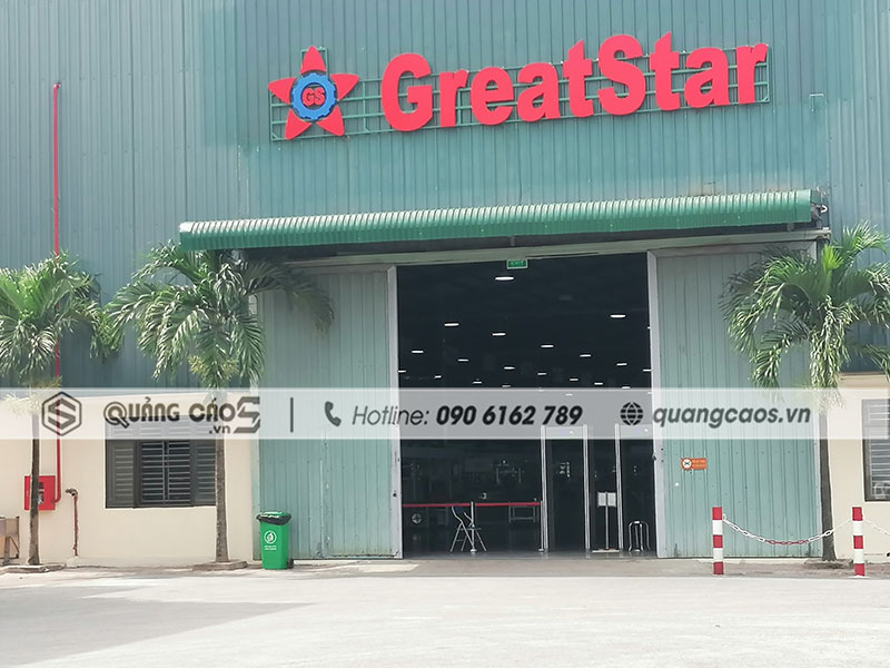 Biển quảng cáo công ty GreatStar Dương Kinh Hải Phòng