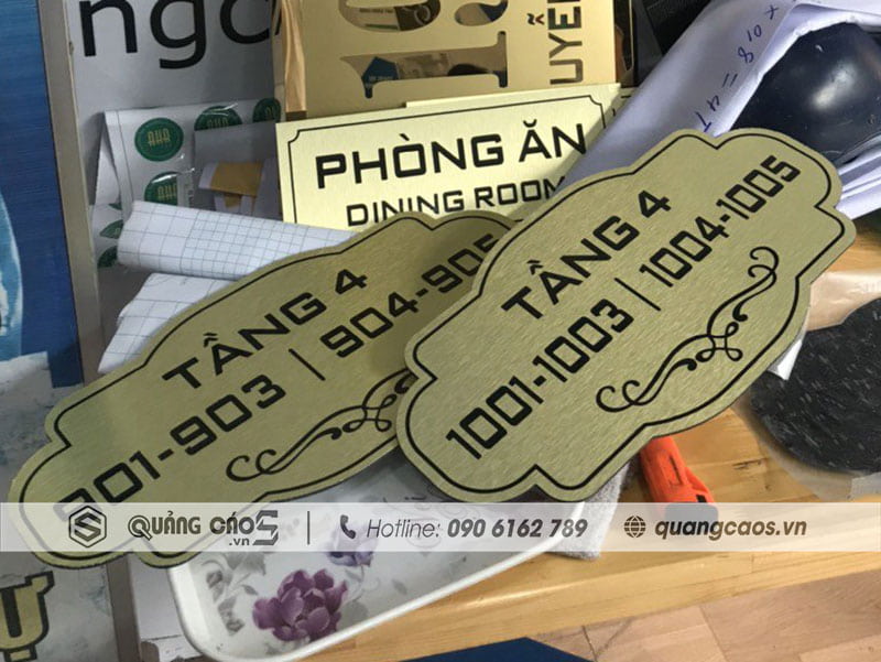 Biển phòng ALu bồi decal Biển phòng ALu bồi decal