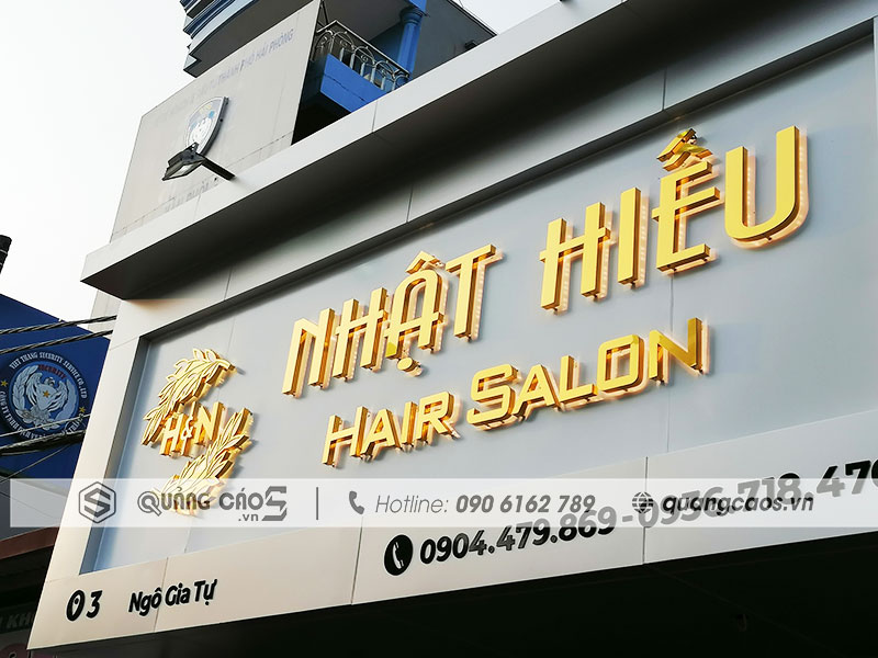 Biển quảng cáo Nhật Hiếu Hair - Ngô Gia Tự, Hải Phòng Biển quảng cáo Nhật Hiếu Hair - Ngô Gia Tự, Hải Phòng