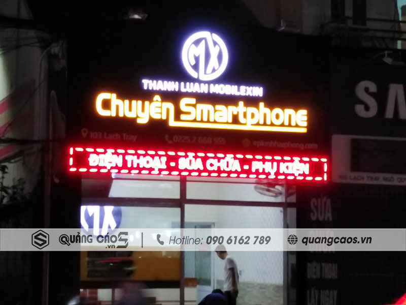 BIển quảng cáo led Thành Luân Mobile BIển quảng cáo led Thành Luân Mobile