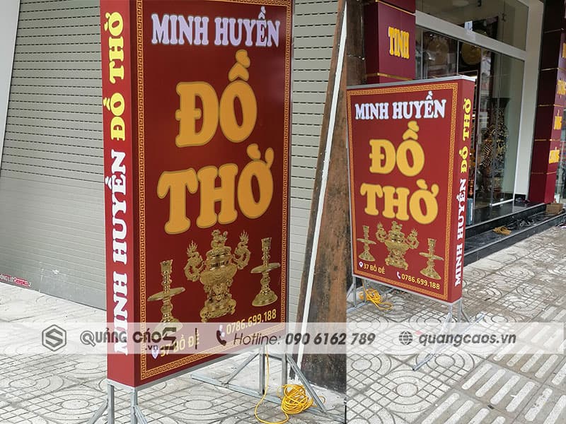 Biển vẫy hộp đèn bạt HIflex - Đồ Thờ Minh Huyền Biển vẫy hộp đèn bạt HIflex - Đồ Thờ Minh Huyền
