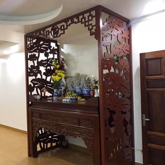 Thi công vách CNC phòng thờ giá rẻ tại Hải Phòng Thi công vách CNC phòng thờ giá rẻ tại Hải Phòng