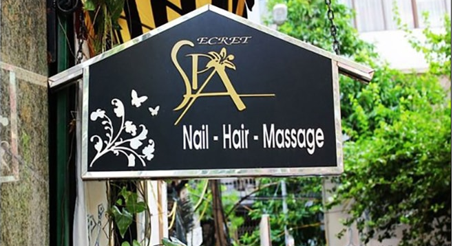 biển quảng cáo gội đầu dưỡng sinh