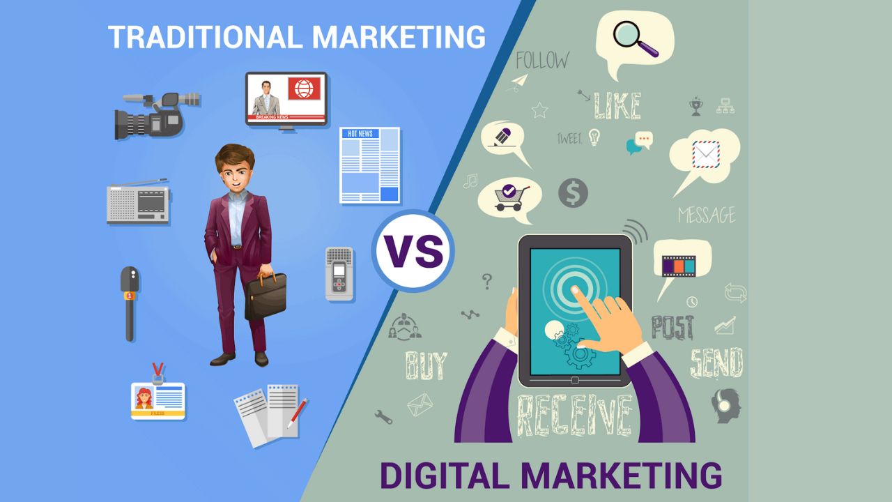 so sánh marketing truyền thống và marketing hiện đại