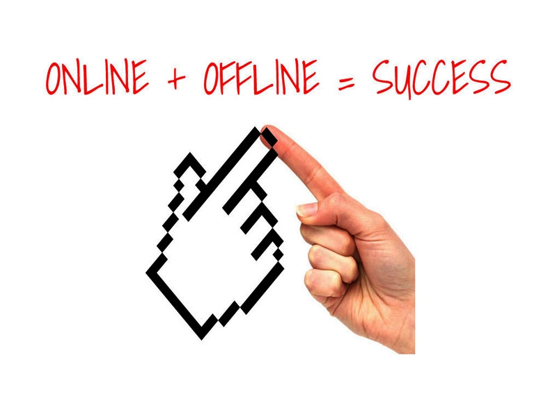 SỰ KẾT HỢP "HOÀN HẢO" GIỮA MARKETING ONLINE VÀ MARKETING OFFLINE