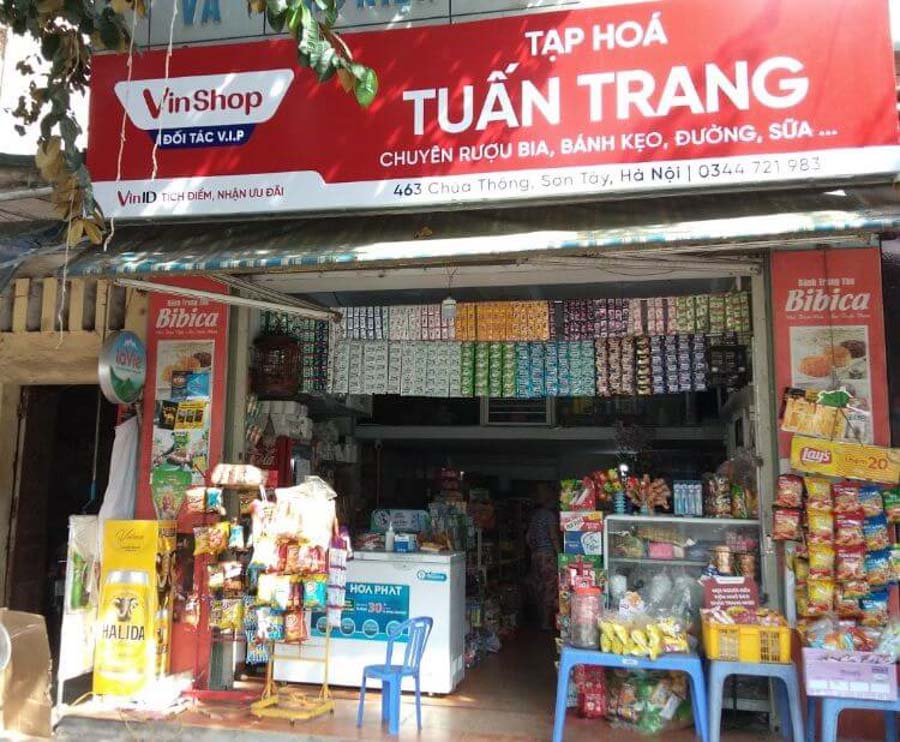 mẫu biển quảng cáo đẹp cho tạp hóa
