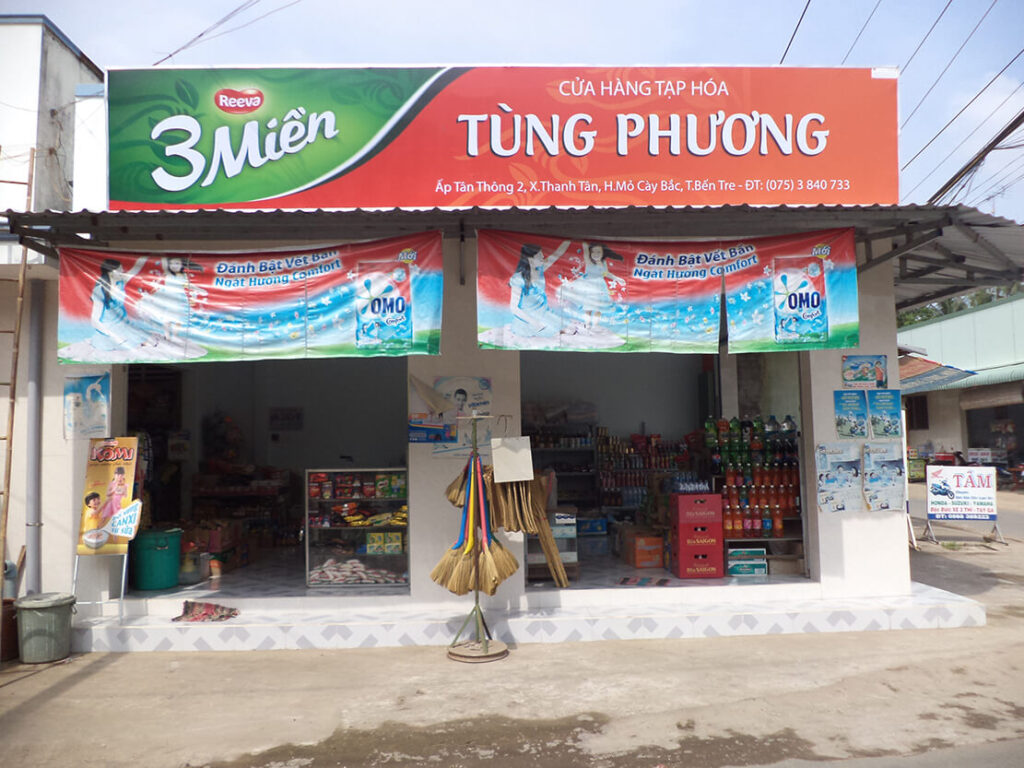 mẫu biển quảng cáo đẹp cho tạp hóa