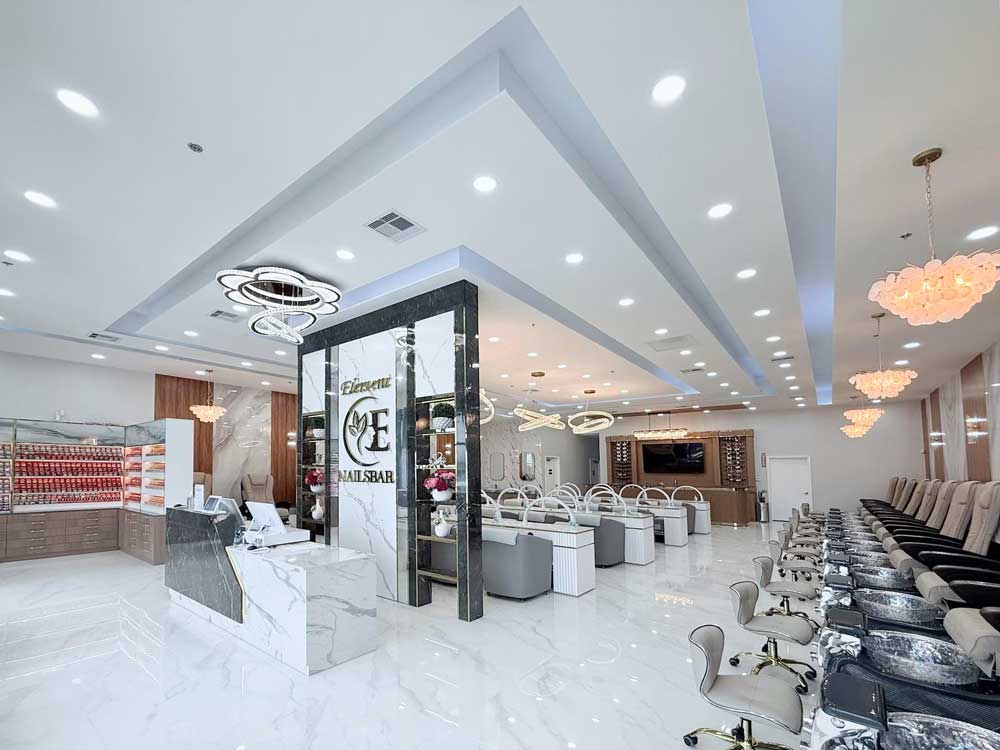VNailPro | Blog | 100 Tiệm nail thiết kế nội thất design đẹp nhất USA Mỹ