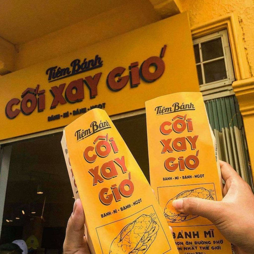 biển quảng cáo tiệm bánh