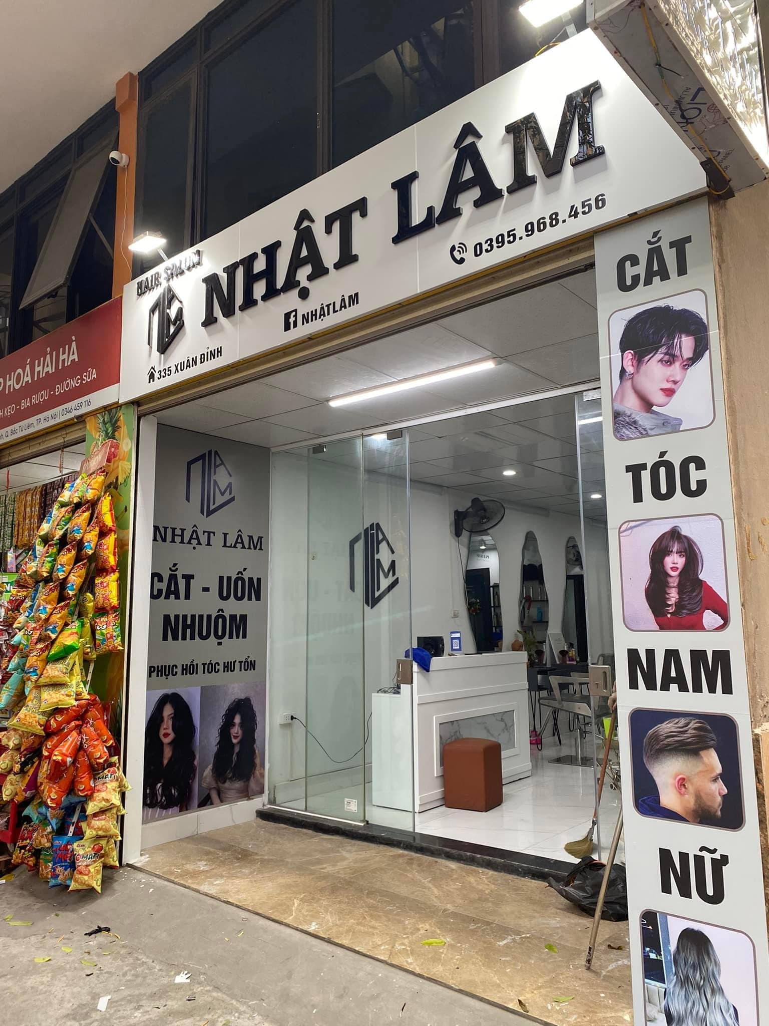 Thi công Biển quảng cáo Salon Tóc Đẹp Tại Hà Nội - Kỹ Thuật Quảng Cáo Hà Châu