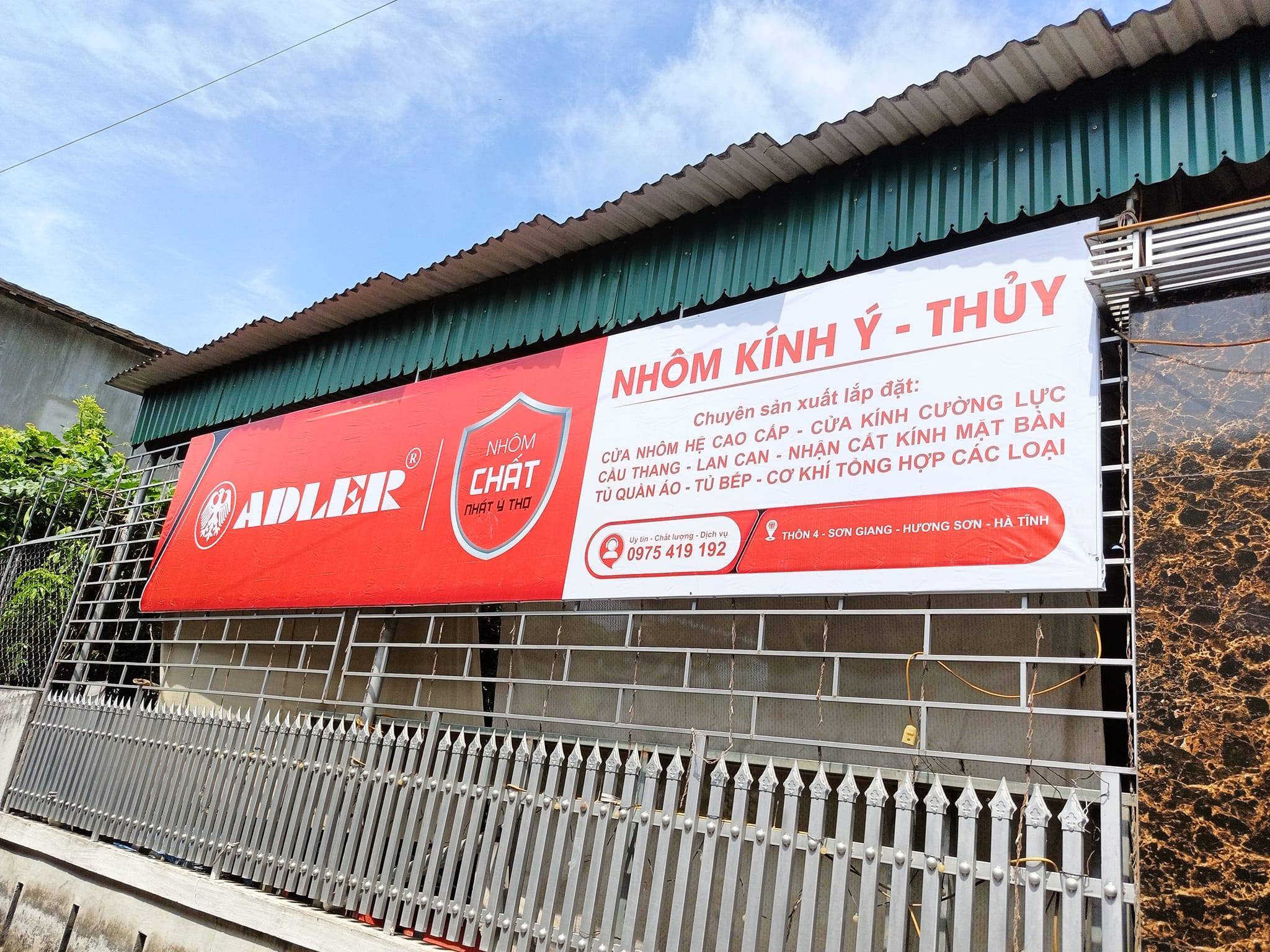 MẪU BIỂN HIỆU QUẢNG CÁO NĂM 2023 CỦA ADLER - Nhôm Chất Adler