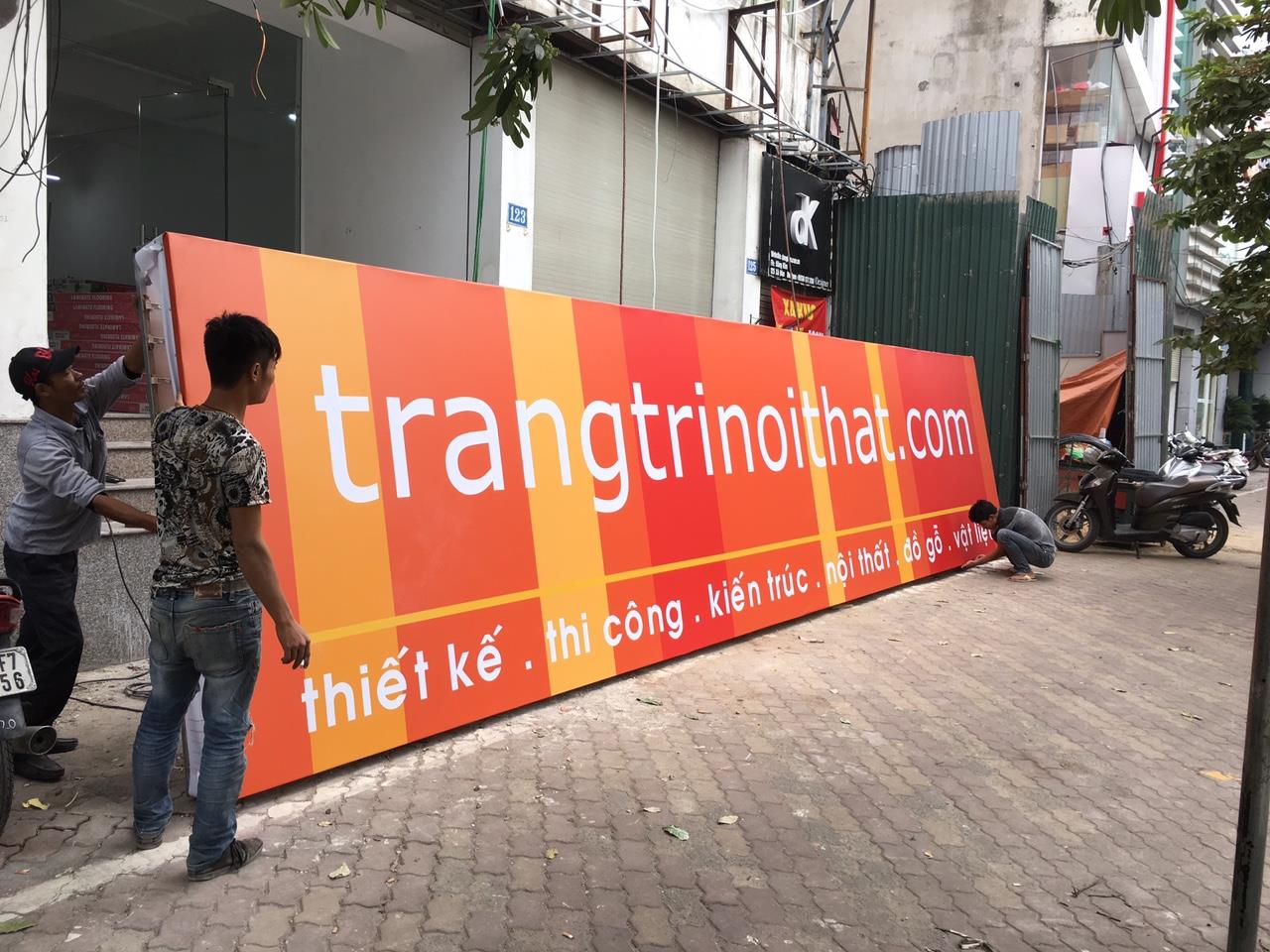 BIỂN QUẢNG CÁO SHOWROOM NỘI THẤT