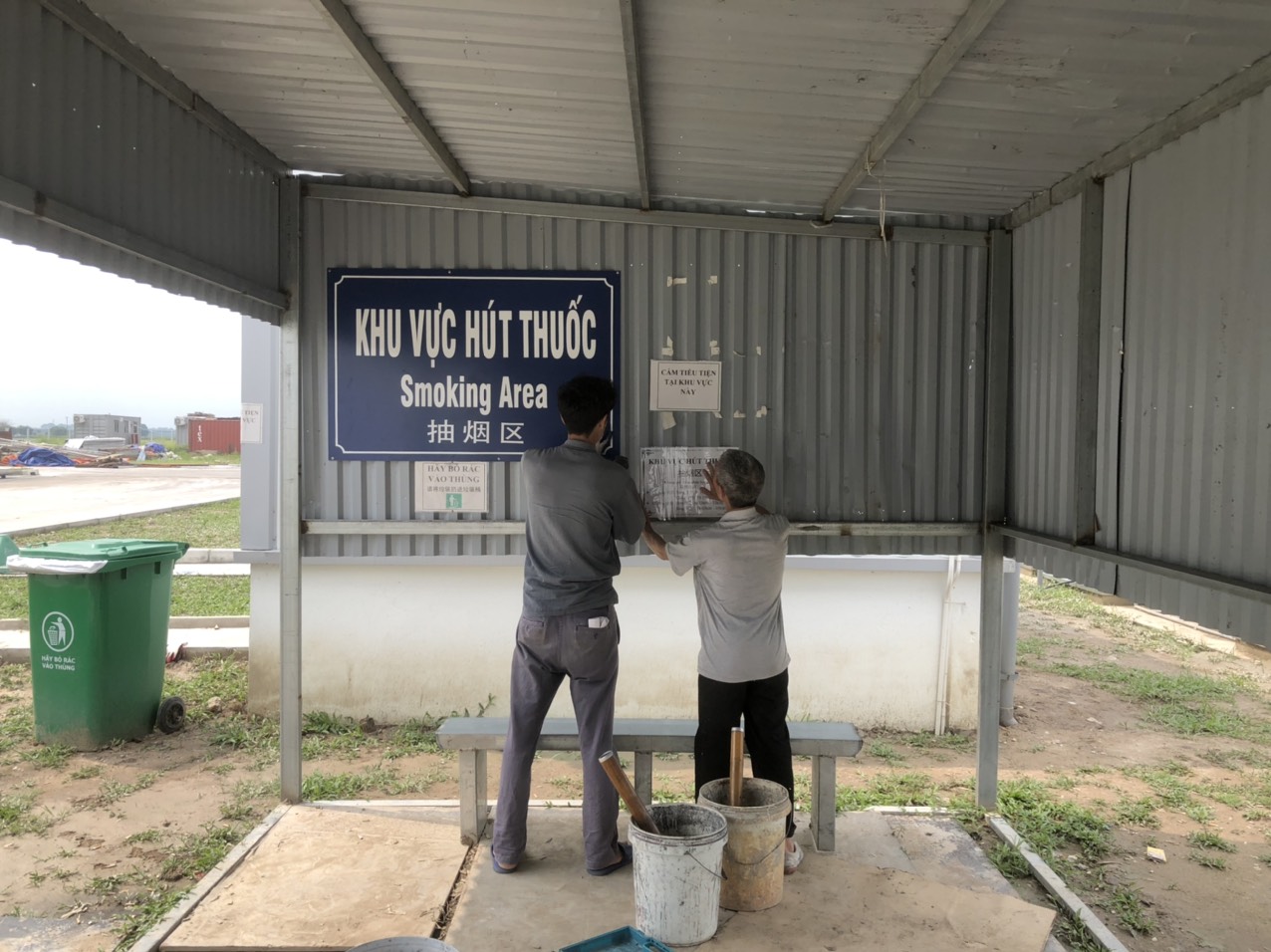 BIỂN QUẢNG CÁO KHO XƯỞNG SẢN XUẤT Ở TẠI KHU CÔNG NGHIỆP HẢI DƯƠNG