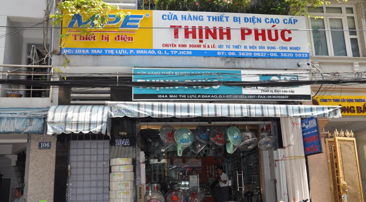 Làm biển quảng cáo điện nước, điện dân dụng lấy ngay, giá rẻ tại Hà Nội - DKTECH - Công ty Làm biển quảng cáo chuyên nghiệp tại Hà Nội