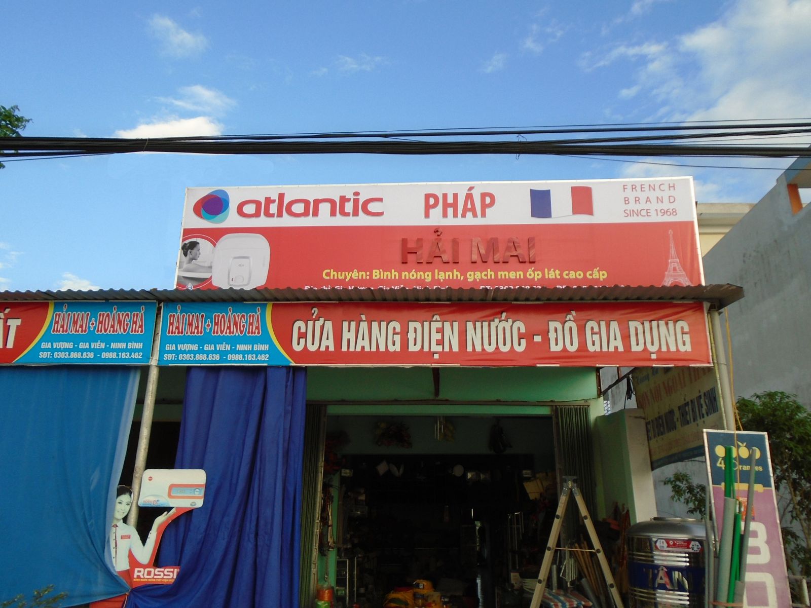 Làm biển quảng cáo điện nước, điện dân dụng lấy ngay, giá rẻ tại Hà Nội - DKTECH - Công ty Làm biển quảng cáo chuyên nghiệp tại Hà Nội
