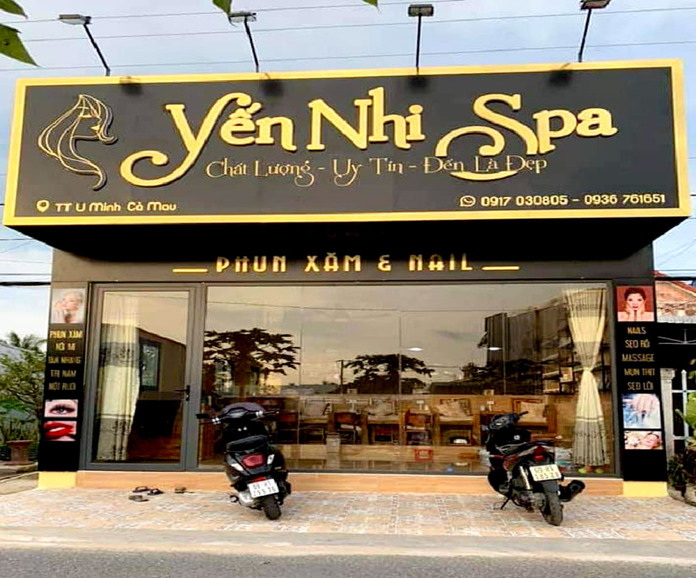 Top 15+ mẫu bảng hiệu phun xăm thẩm mỹ đẹp nhất 2023 - Quảng Cáo Tương Lai
