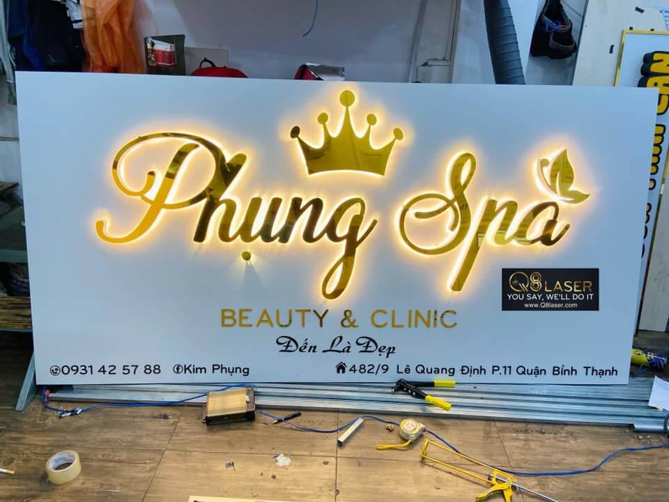 biển bạt quảng cáo spa