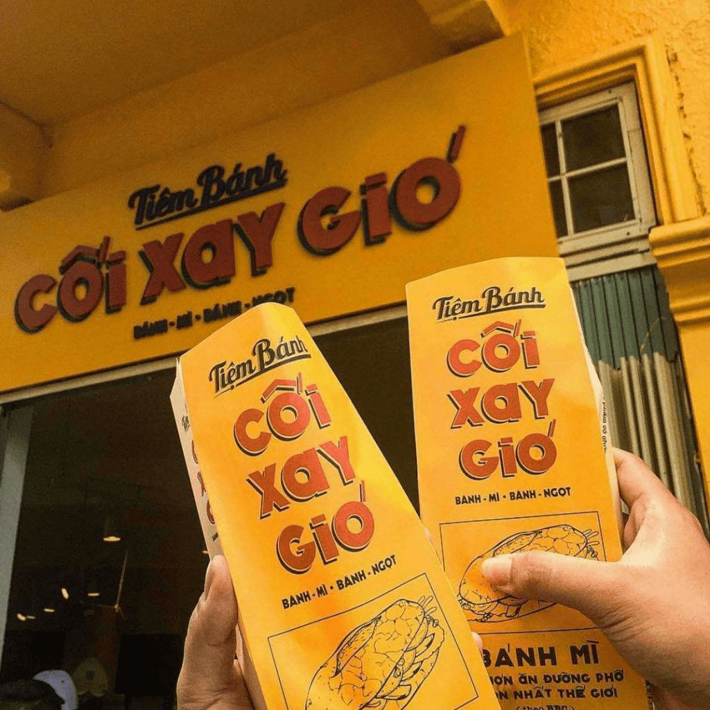 biển quảng cáo tiệm bánh