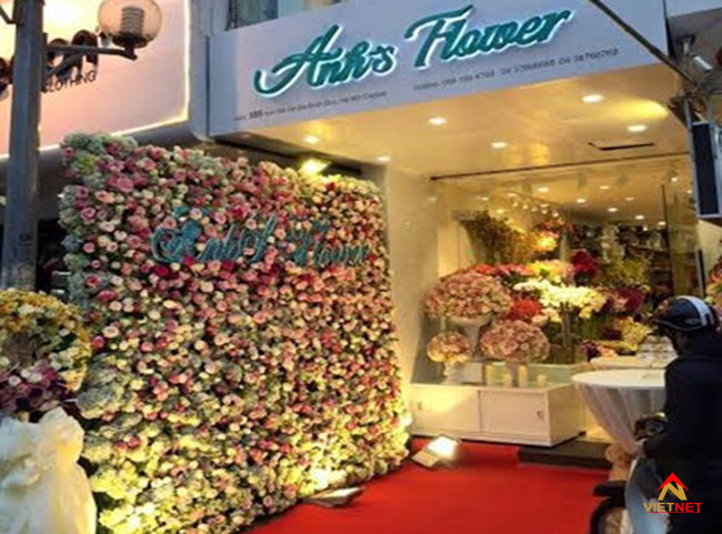 bảng hiệu shop hoa tươi
