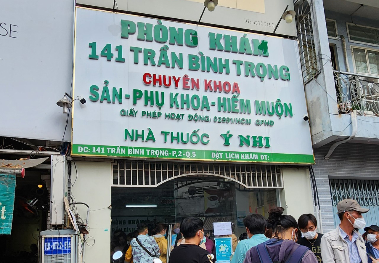 bảng hiệu phòng khám