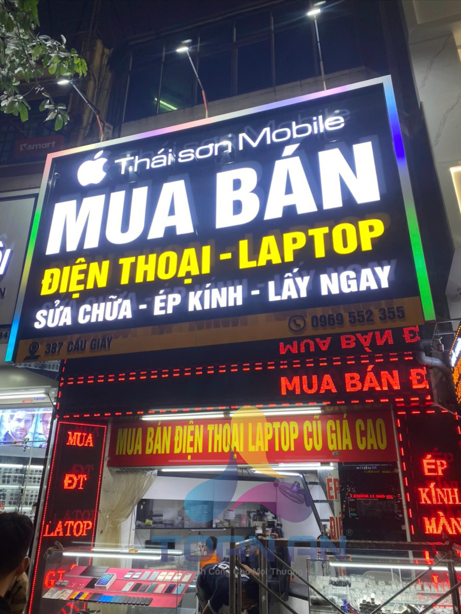 86+ Mẫu Biển quảng cáo cửa hàng điện thoai/báo giá các loại biển