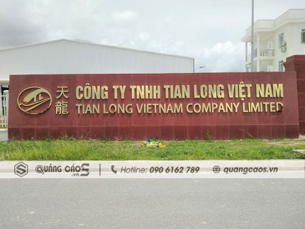 Thi công biển hiệu quảng cáo tại Khu công nghiệp Đồ Sơn Hải Phòng
