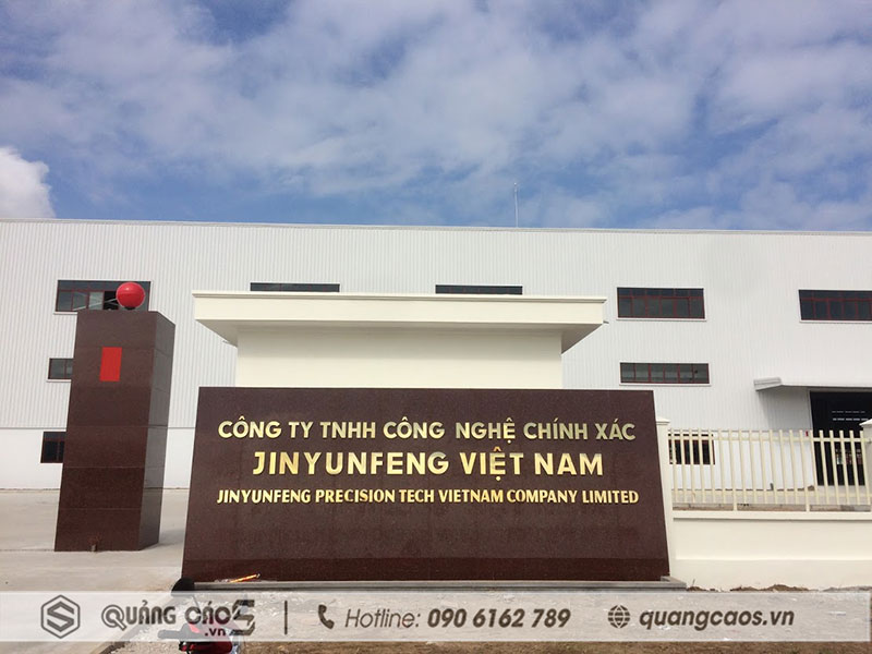 Làm biển quảng cáo công ty tại Khu công nghiệp Đồ Sơn Hải Phòng Làm biển quảng cáo công ty tại Khu công nghiệp Đồ Sơn Hải Phòng