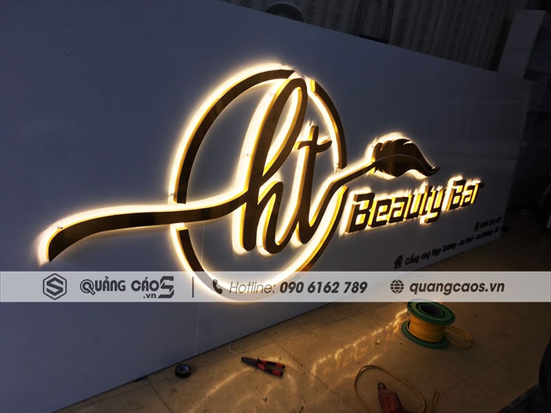 Biển quảng cáo Led hắt sáng chân đẹp tại Hải Phòng Biển quảng cáo Led hắt sáng chân đẹp tại Hải Phòng