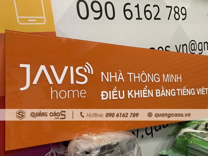 Thi công biển quảng cáo tại Quán Toan Hải Phòng