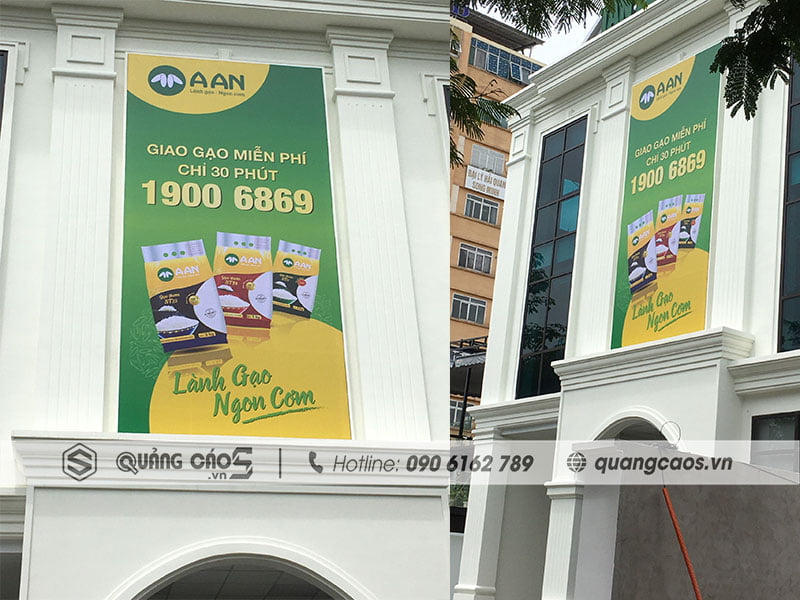 In bạt 3M in UV - Gạo AAN