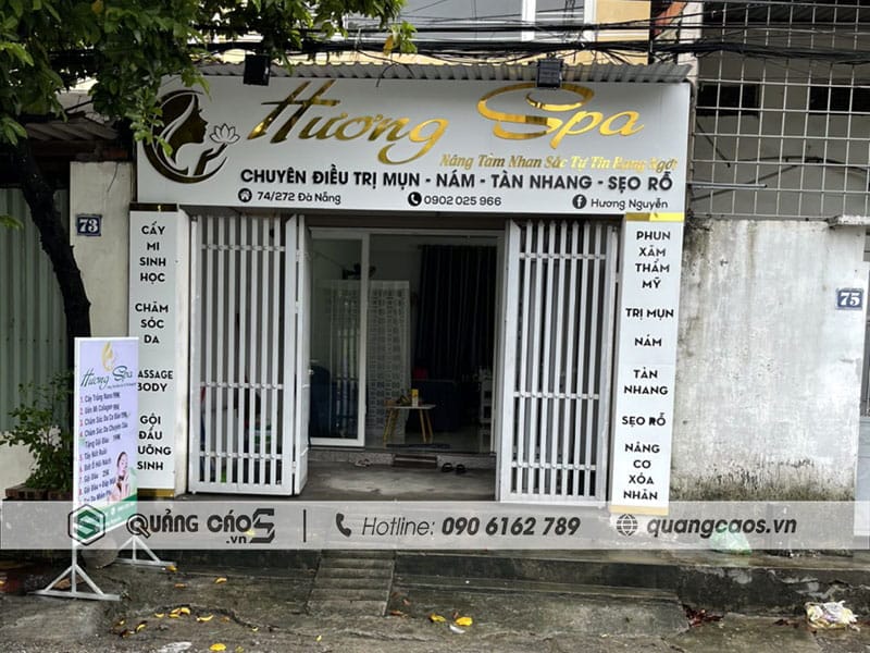 Làm biển quảng cáo Spa đẹp tại Hải Phòng