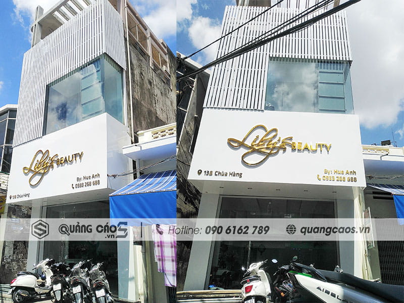 Thi công biển quảng cáo thời trang đẹp tại Hải Phòng