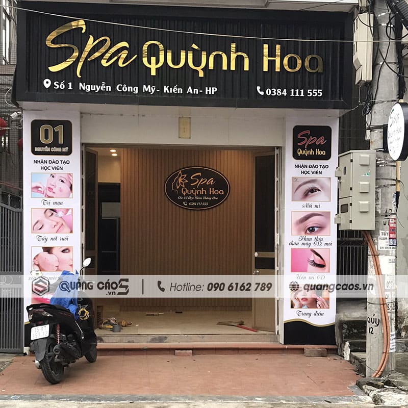 Biển quảng cáo Spa Quỳnh Hoa Biển quảng cáo Spa Quỳnh Hoa