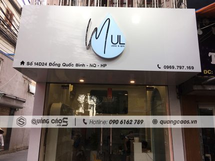 Thi công biển quảng cáo BeryBee tại Trần Nguyên Hãn Hải Phòng