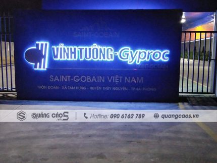 Thi công biển hiệu quảng cáo tại KCN VSIP Thủy Nguyên Hải Phòng