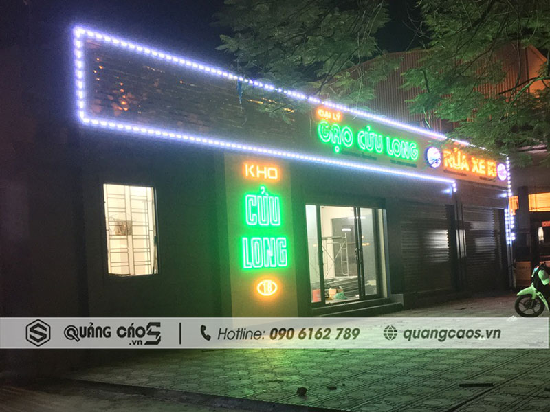 Biển quảng cáo Led Gạo Cửu Long