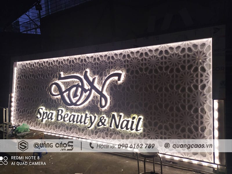 Biển quảng cáo đẹp cho Spa tại An Dương Hải Phòng