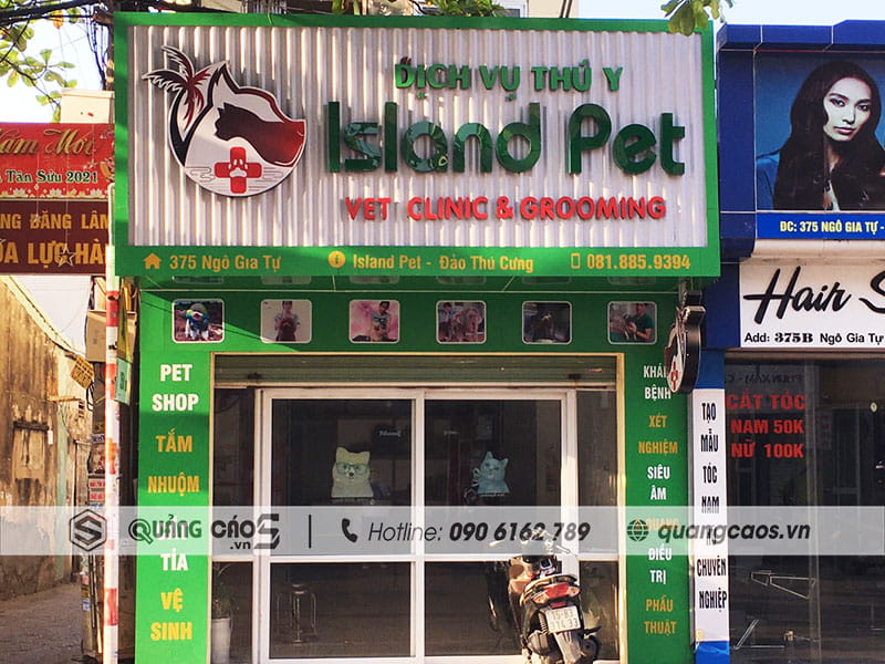 Biển quảng cáo Island Pet - 375 Ngô Gia Tự Biển quảng cáo Island Pet - 375 Ngô Gia Tự