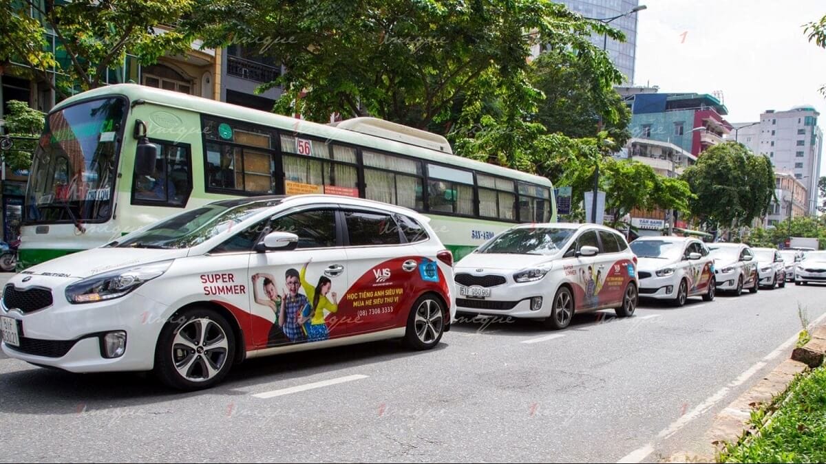 Biển quảng cáo taxi Gia đình: Các hình thức và Báo giá