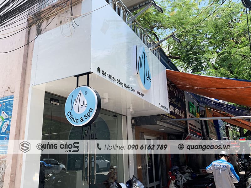 Biển vẫy mica hút nổi tròn - Mul Spa Hải Phòng Biển vẫy mica hút nổi tròn - Mul Spa Hải Phòng