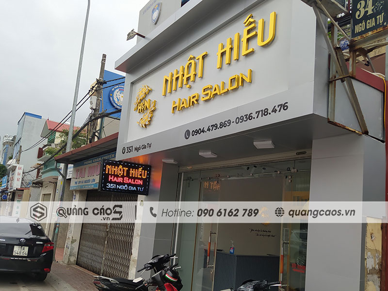 Biển quảng cáo Salon tóc Nhật Hiếu -351 Ngô Gia Tự Biển quảng cáo Salon tóc Nhật Hiếu -351 Ngô Gia Tự