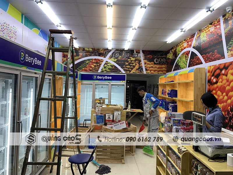 Thi công nội thất cửa hàng BeryBee tại Trần Nguyên Hãn Hải Phòng Thi công nội thất cửa hàng BeryBee tại Trần Nguyên Hãn Hải Phòng