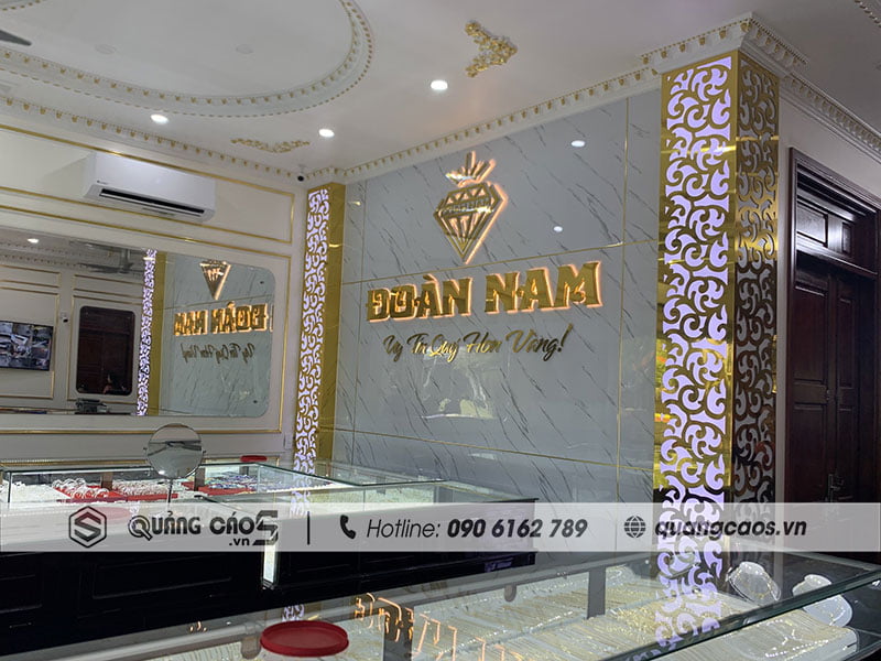 Làm vách logo Vàng Đoàn Nam - 1044 Phạm Văn Đồng Dương Kinh Hải Phòng Làm vách logo Vàng Đoàn Nam - 1044 Phạm Văn Đồng Dương Kinh Hải Phòng