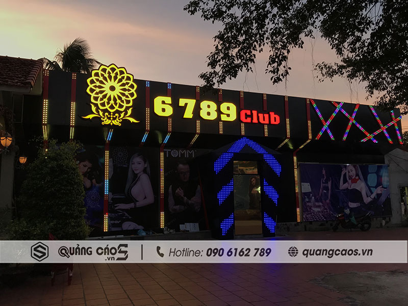 Thi công biển quảng cáo chữ nổi mica LED Thi công biển quảng cáo chữ nổi mica LED