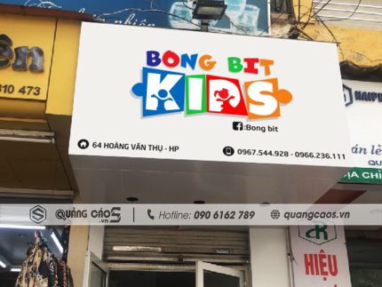 Biển quảng cáo - Bong Bit kids - 64 Hoàng Văn Thụ, Hải Phòng