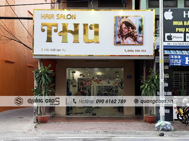 Làm biển quảng cáo Hair Salon - 331 Ngô Gia Tự, Hải An, Hải Phòng Làm biển quảng cáo Hair Salon - 331 Ngô Gia Tự, Hải An, Hải Phòng